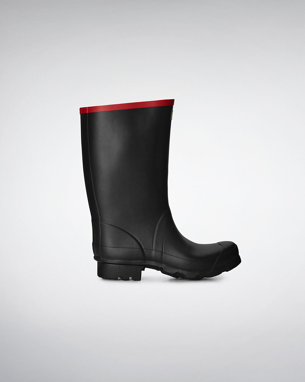 Hunter Argyll Short Rain Boots - Sale Online Womens Black - GRBTMQ147